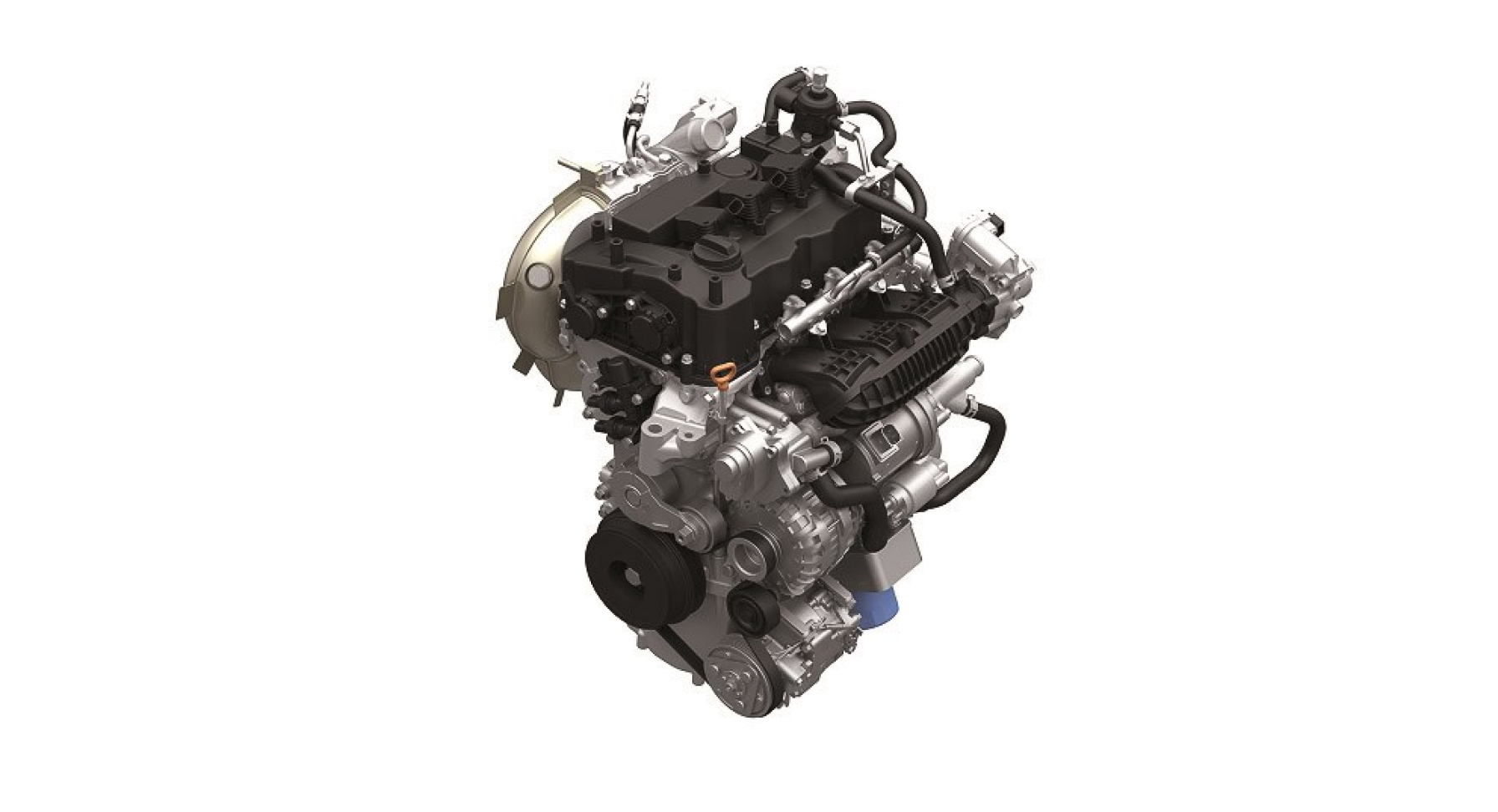 Vue en coupe d'un moteur Honda.